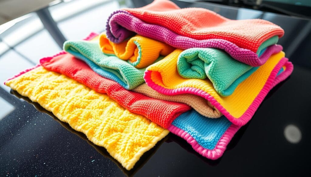 Microfiber car cloths